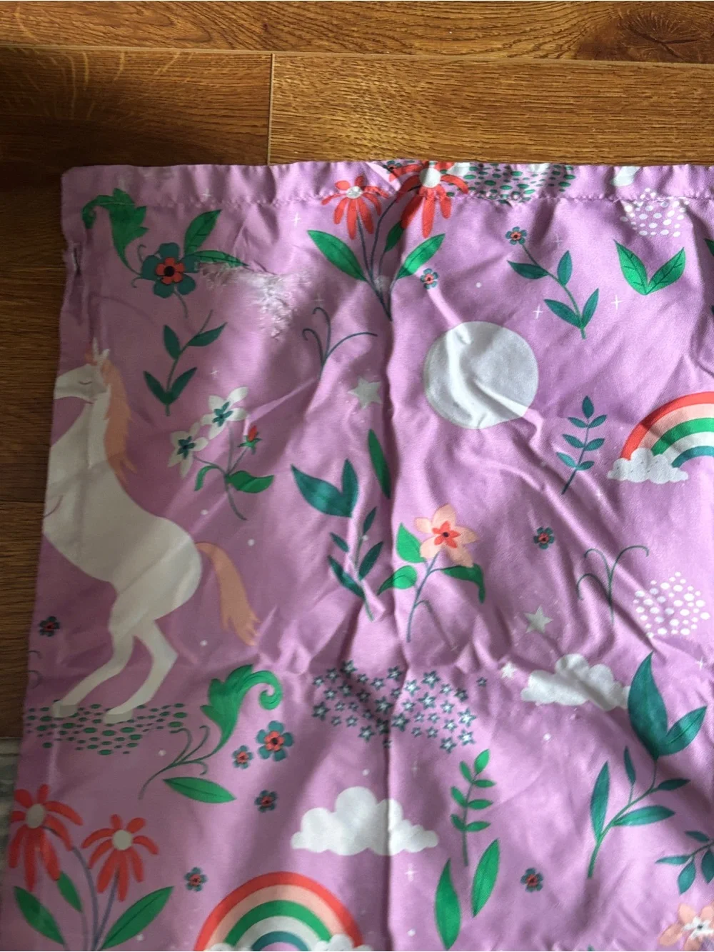 Pillowfort purple unicorn comforter set for twin bed